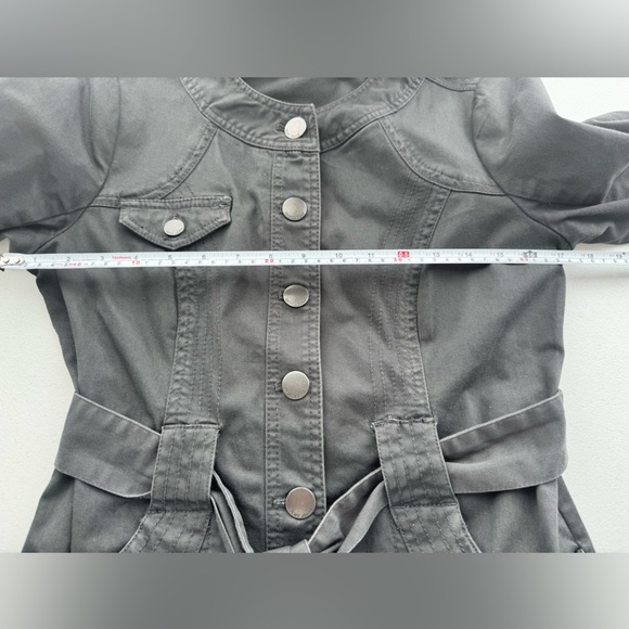 DKNY Military-Style Cargo Jacket Size Small - Picture 4 of 6